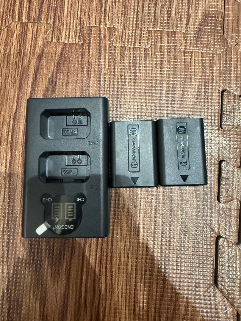 SONY VLOGCAM ZV-E10 純正予備バッテリー2つ付属