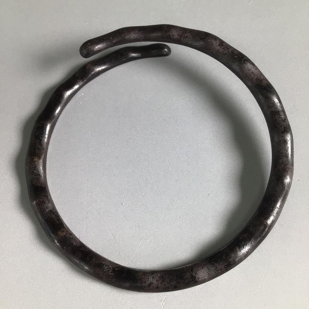 Ｒ６２９　釜釻　『高木治良兵衛造』『雲錦象嵌』『大角豆』『相生鐶』　共箱　茶道具