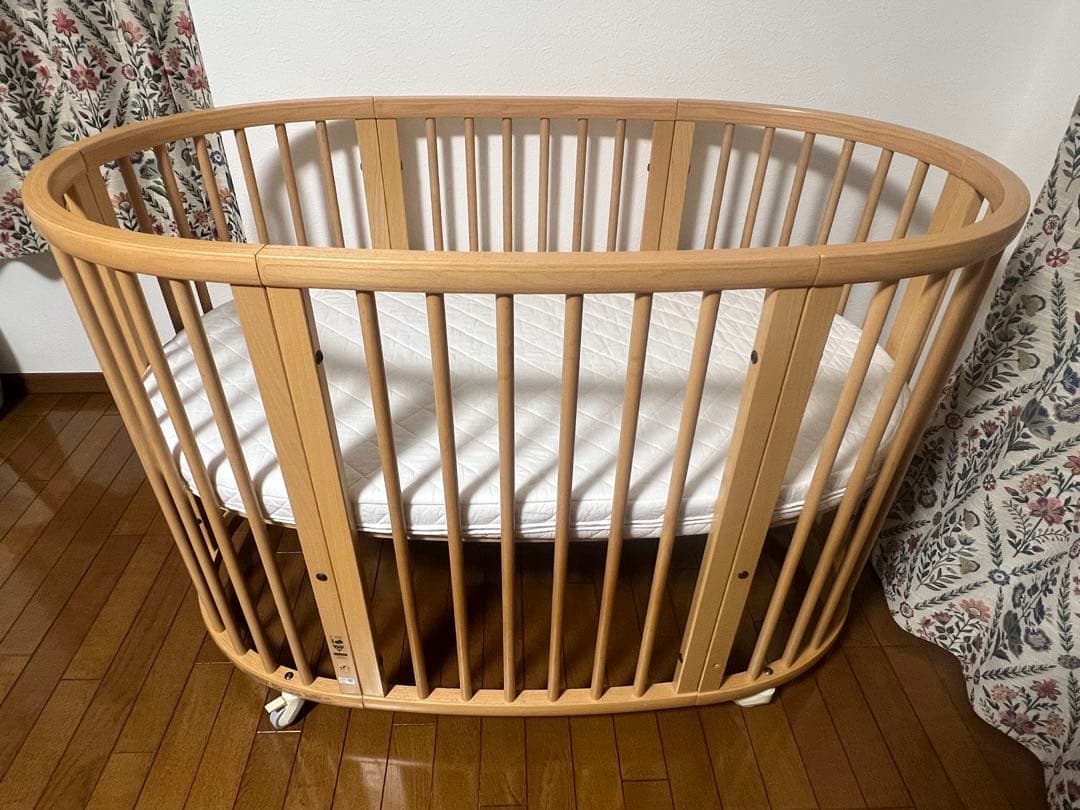 STOKKE ストッケ スリーピー ベビーベッド 木製 ナチュラル