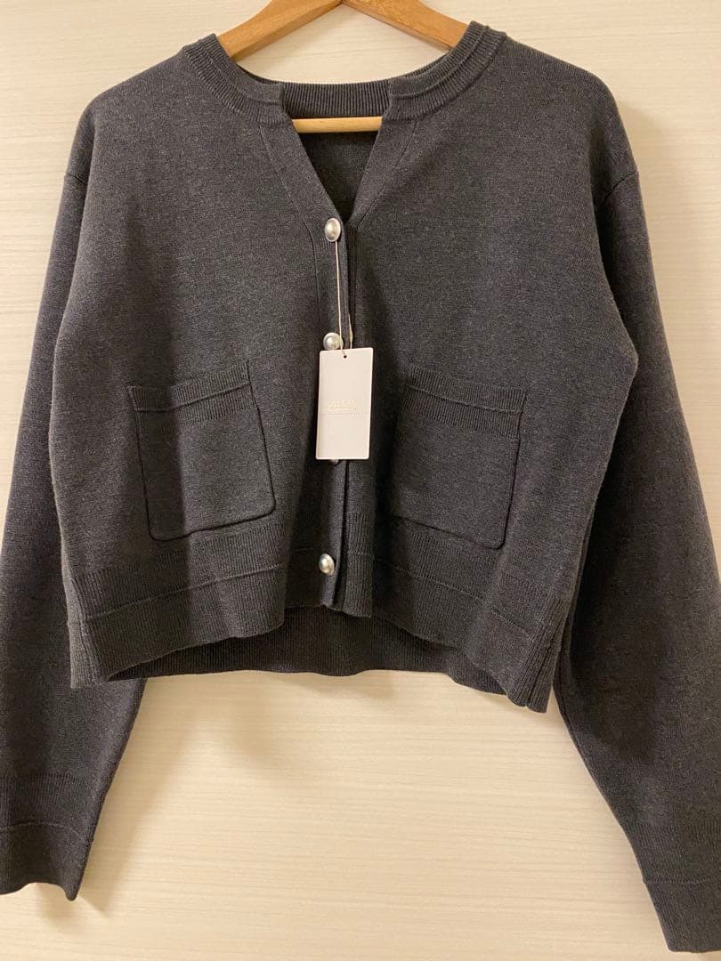 スキッパースウェットライクカーディガン