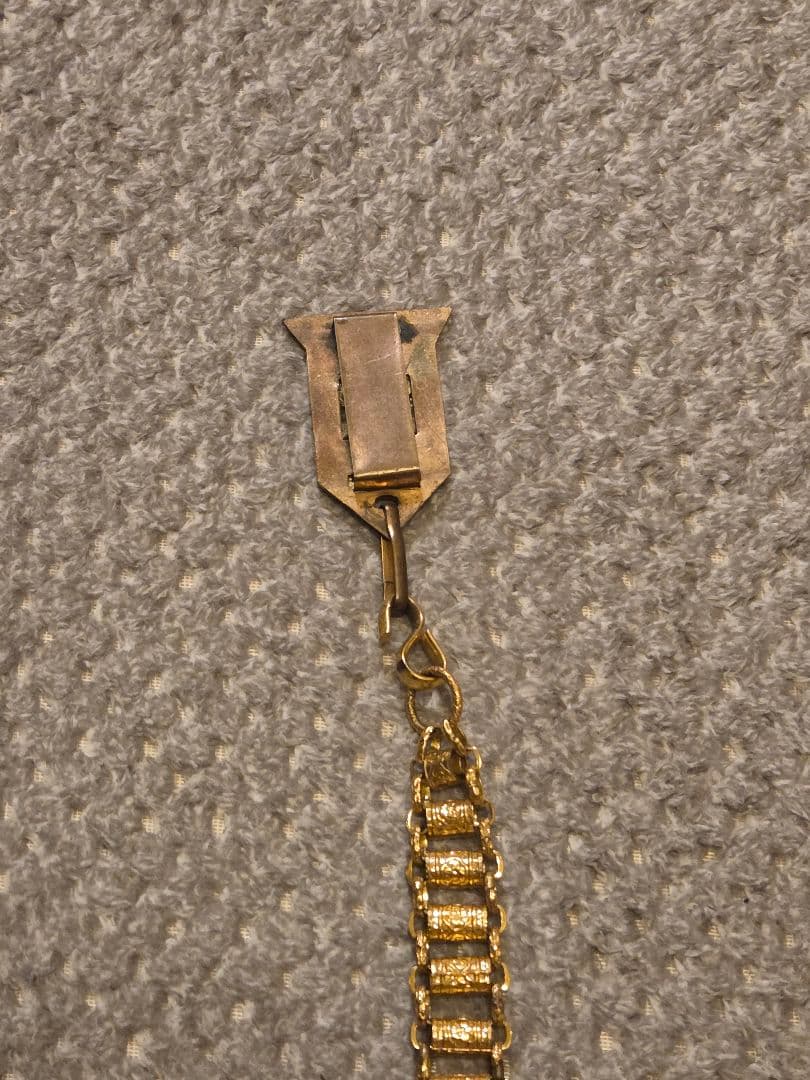 辛*党様 ロングソードチェーン　フリーメイソン　～1920年　アンティーク