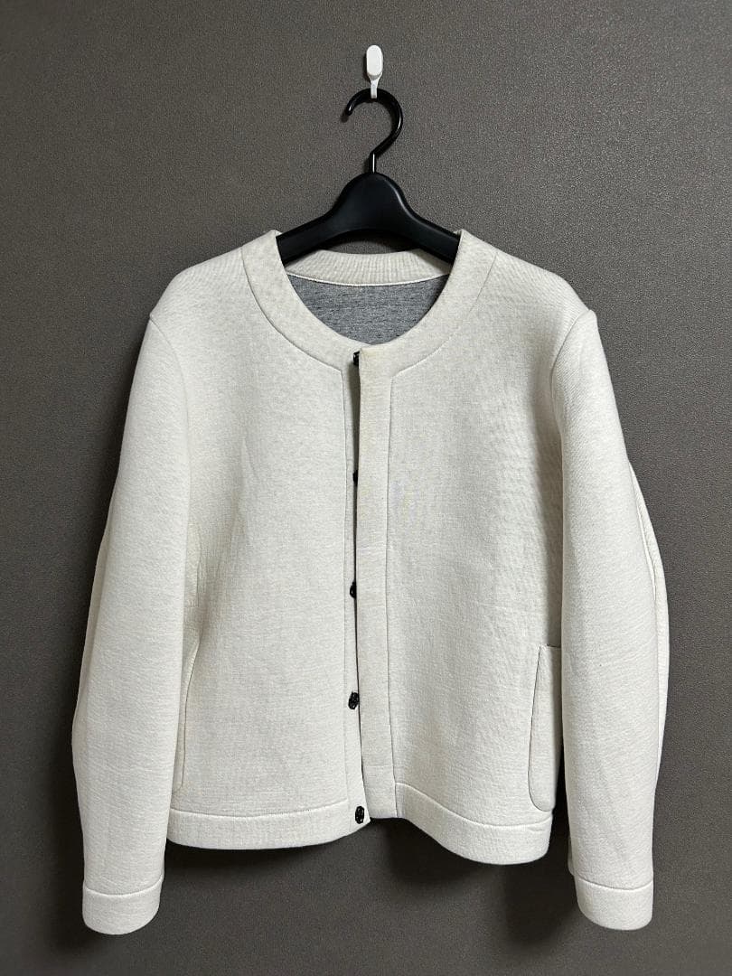 SUNSEA リバーシブル ノーカラー ジャケット SNS-14835