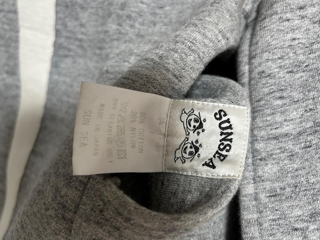 SUNSEA リバーシブル ノーカラー ジャケット SNS-14835