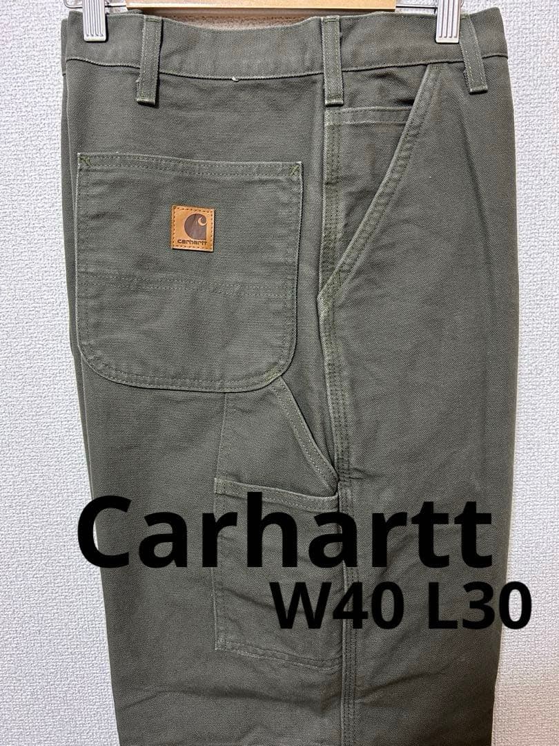 カーハートペインターMos フランネルライナー B111-MOSダック40/30