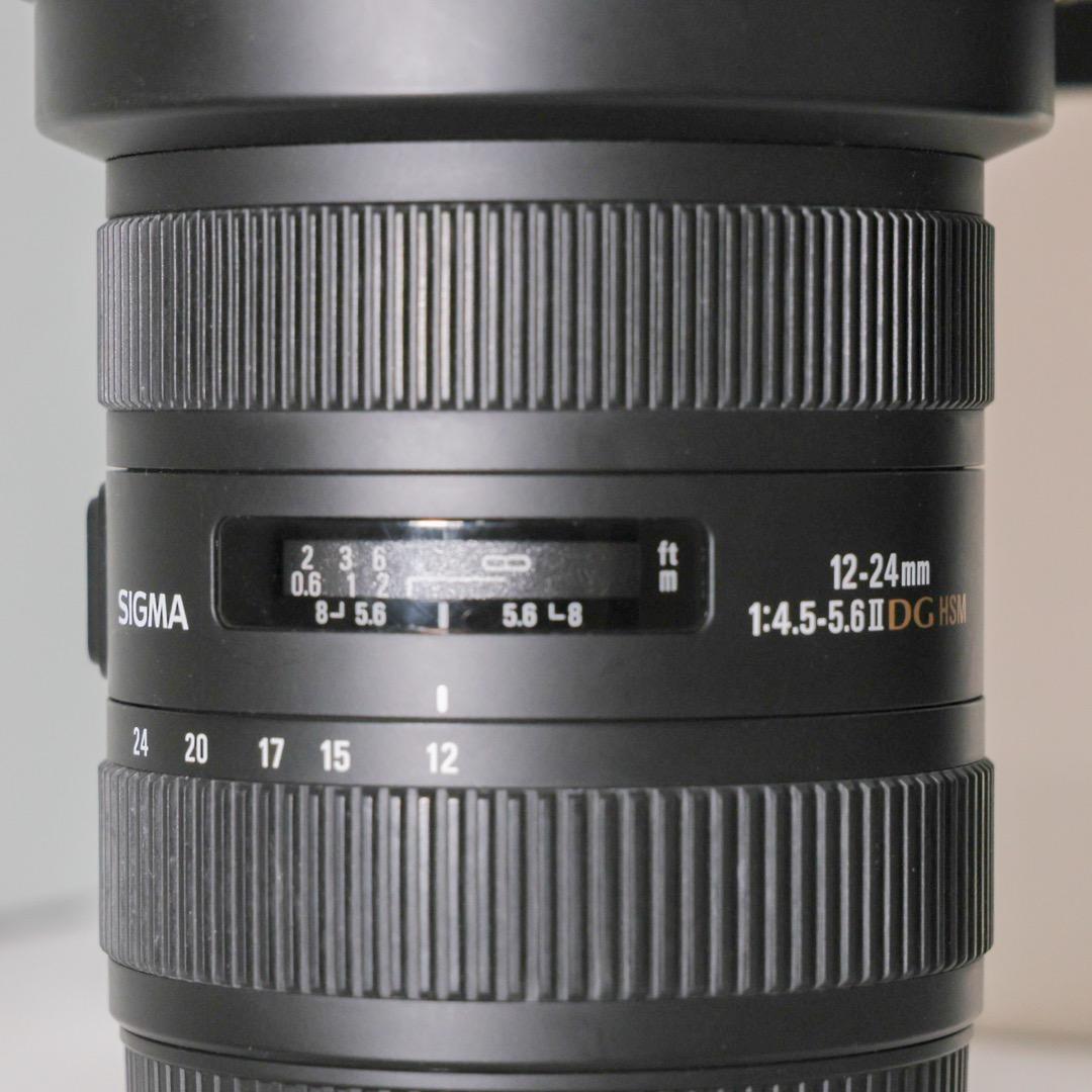 SIGMA 12-24mm F4.5-5.6IIDG HSM EFマウント