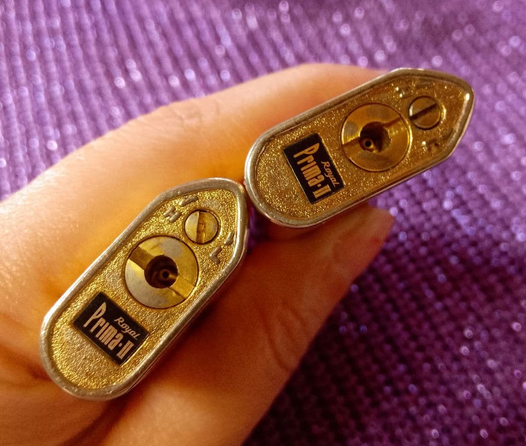 ゴールド Prima II ライター本体 2個セット