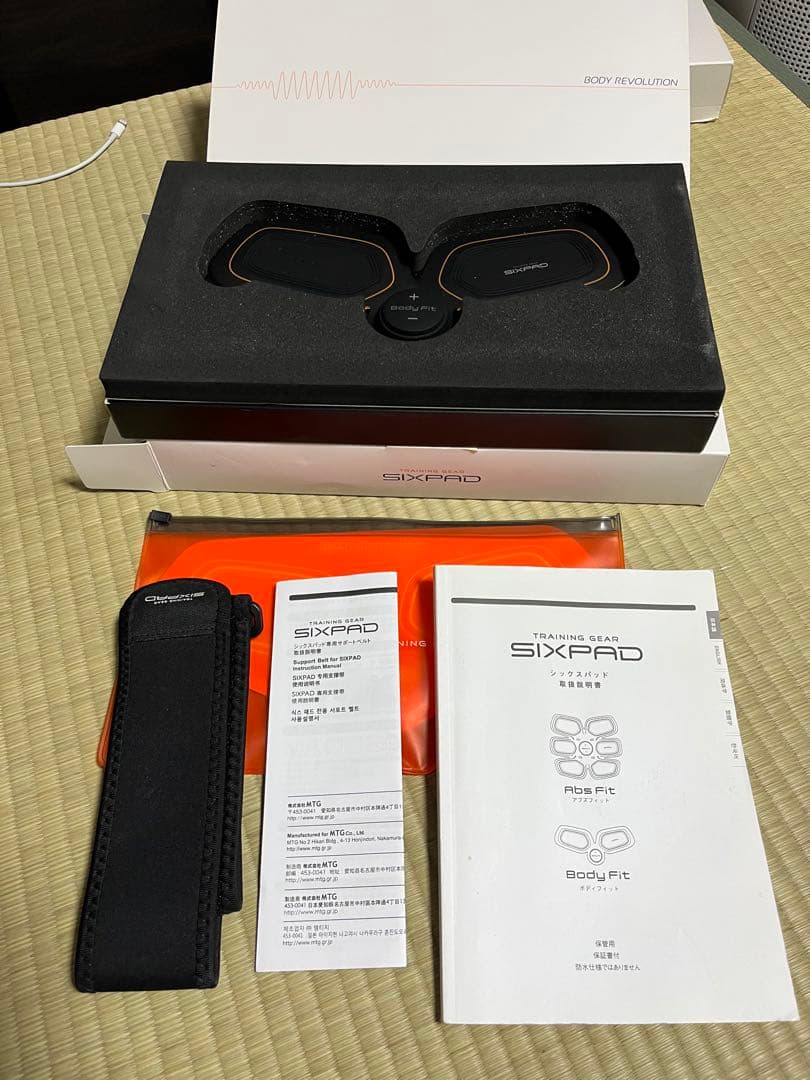 説明必読【おまけ付】SIXPAD シックスパッド アブズフィット ボディフィット
