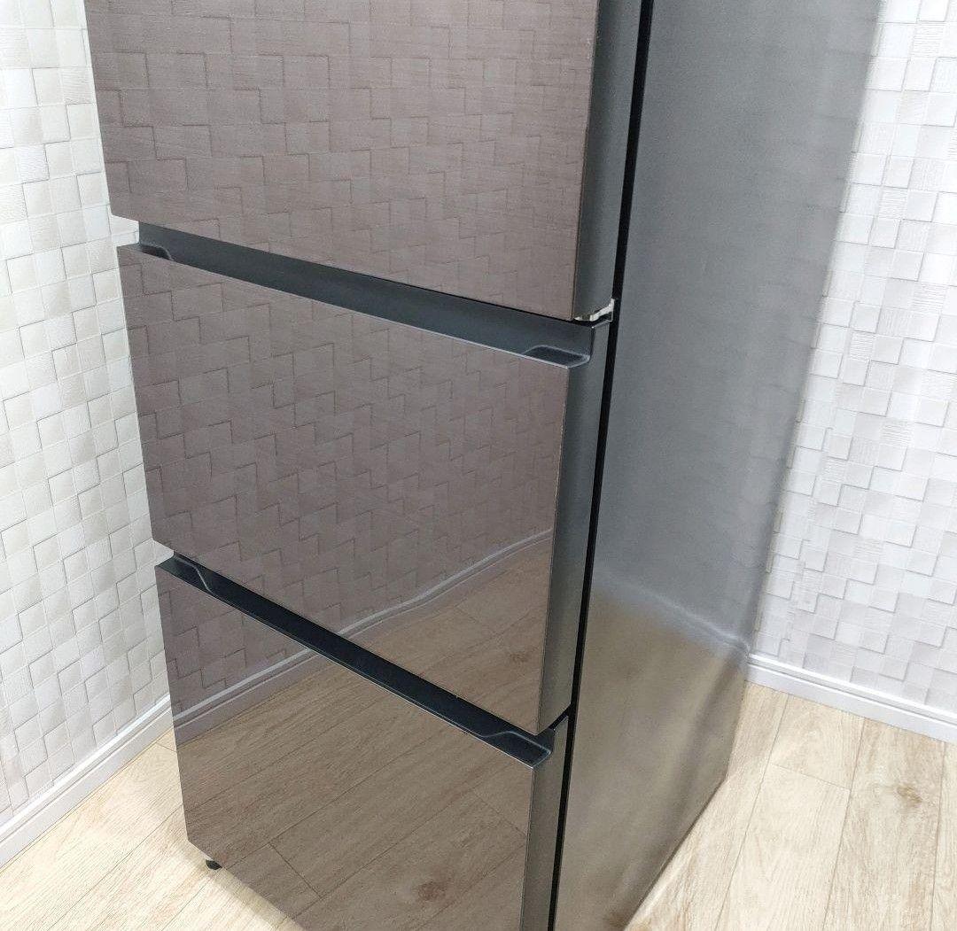 ★美品★ガラスドア★282L★2018年Hisense★3ドア冷蔵庫