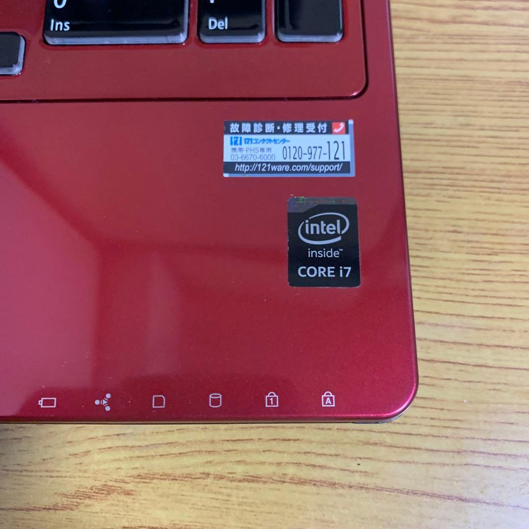 NEC タッチパネルi7/16GB新品SSD 512GB office2024