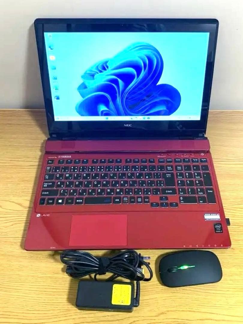 NEC タッチパネルi7/16GB新品SSD 512GB office2024