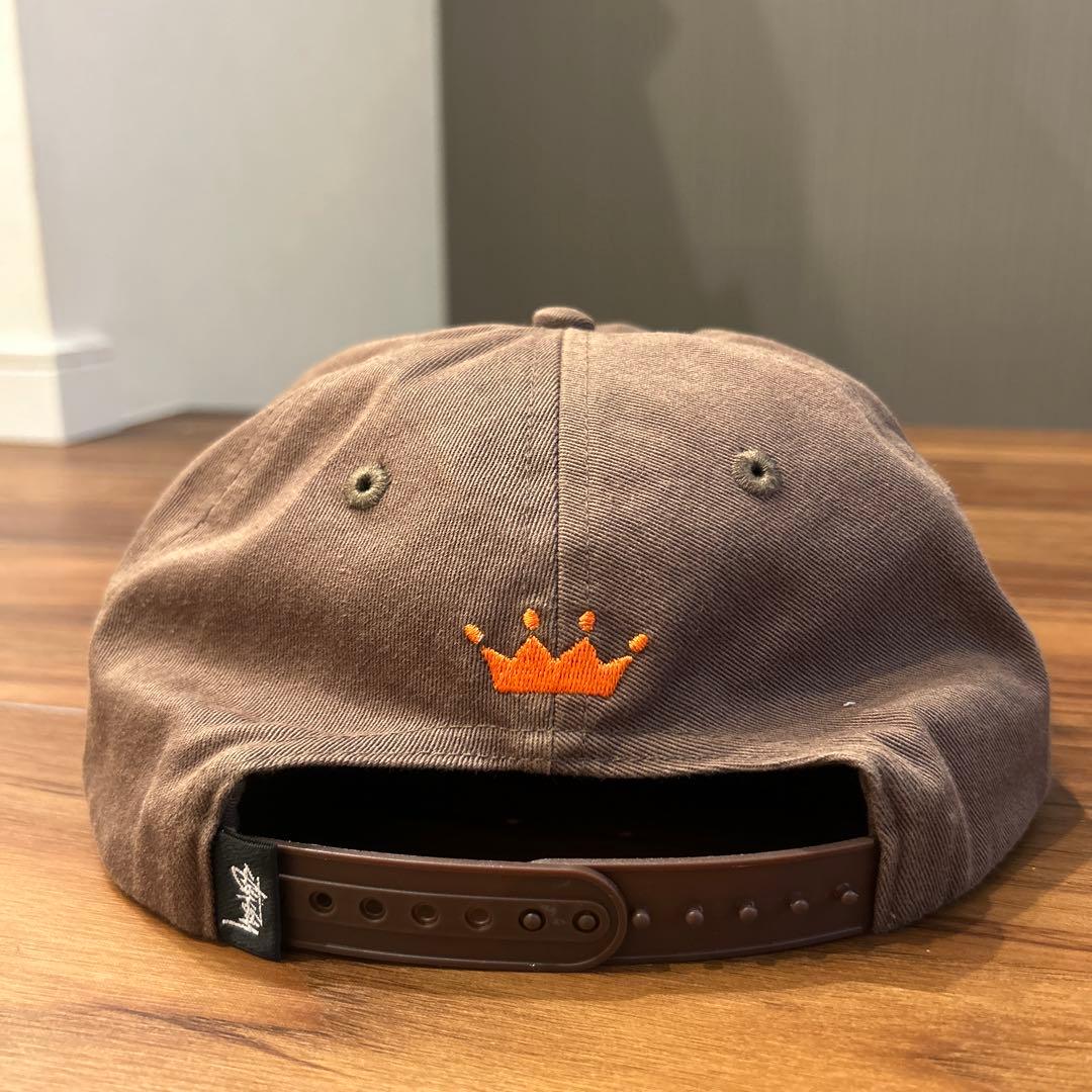 STÜSSY ブラウンキャップ SPORT