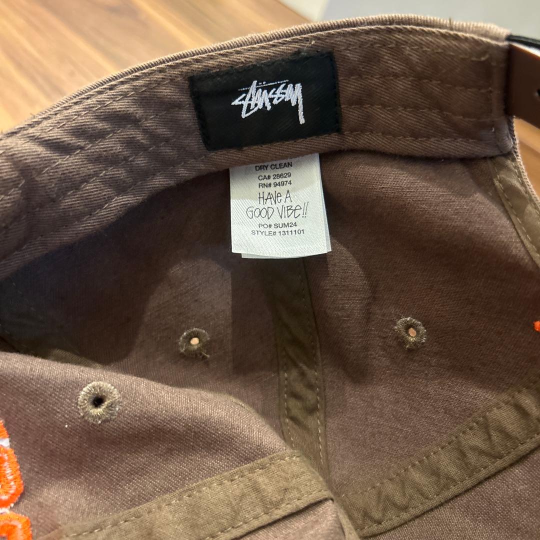 STÜSSY ブラウンキャップ SPORT