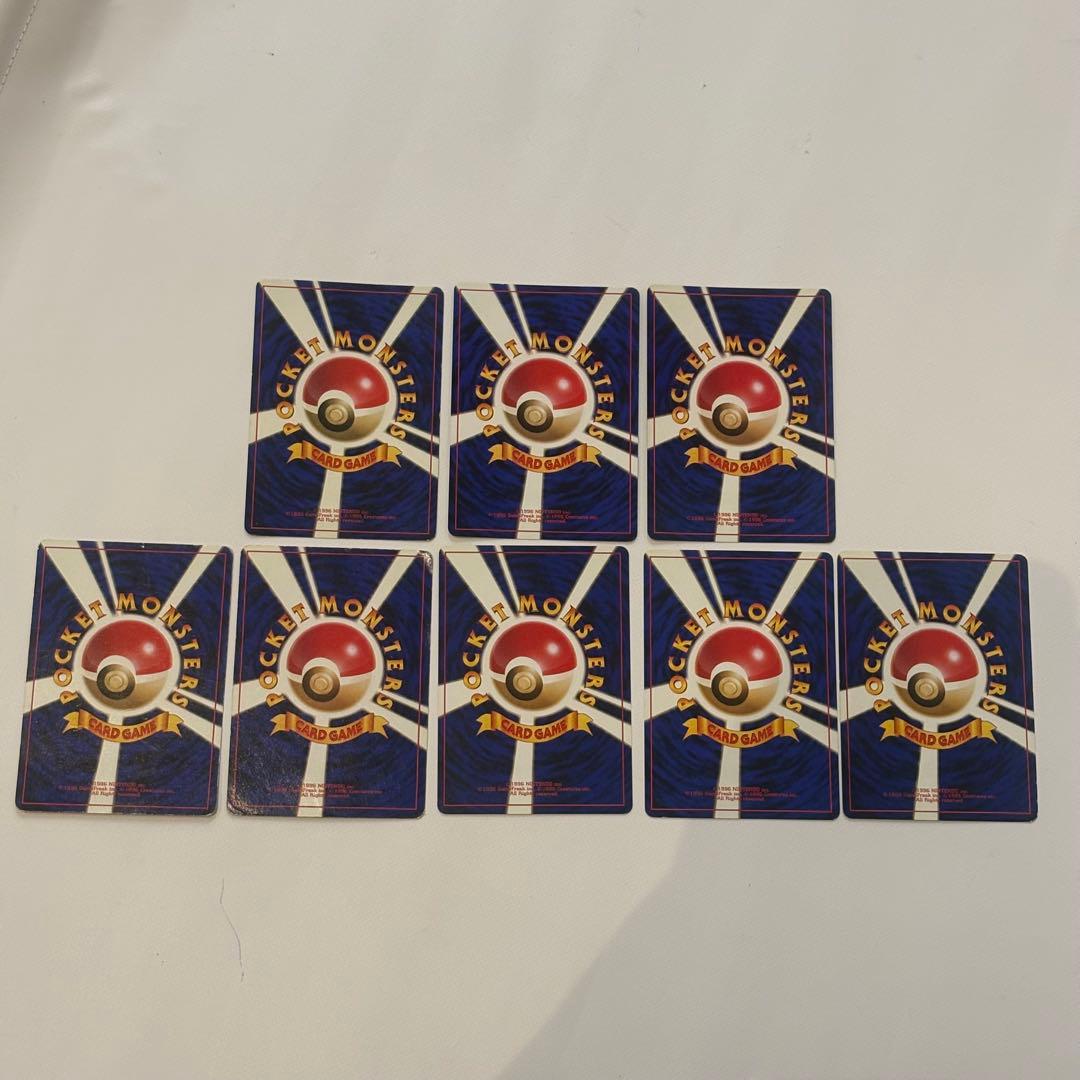 【ホロ美品】ポケモンカード　旧裏ブイズセット（サンダース、シャワーズ、ブースター