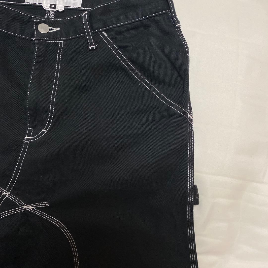 GANRYU ガンリュウ サルエルパンツ ボトムス ブラック 名作