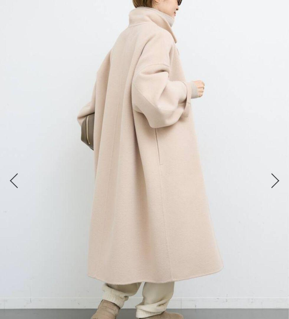 MUSE de Deuxieme Classe ウールアンゴラ リバーコート