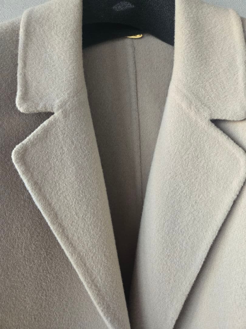 MUSE de Deuxieme Classe ウールアンゴラ リバーコート