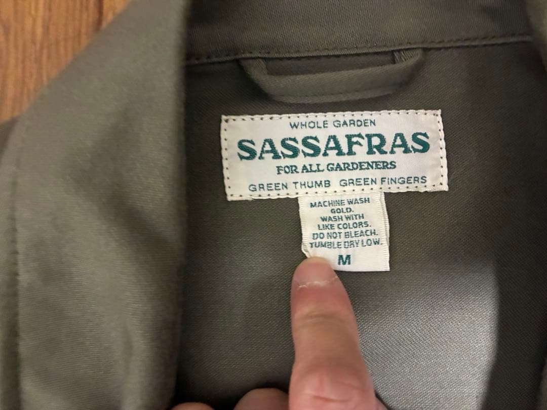※新品※ SASSAFRAS ファティーグジャケット Mサイズ