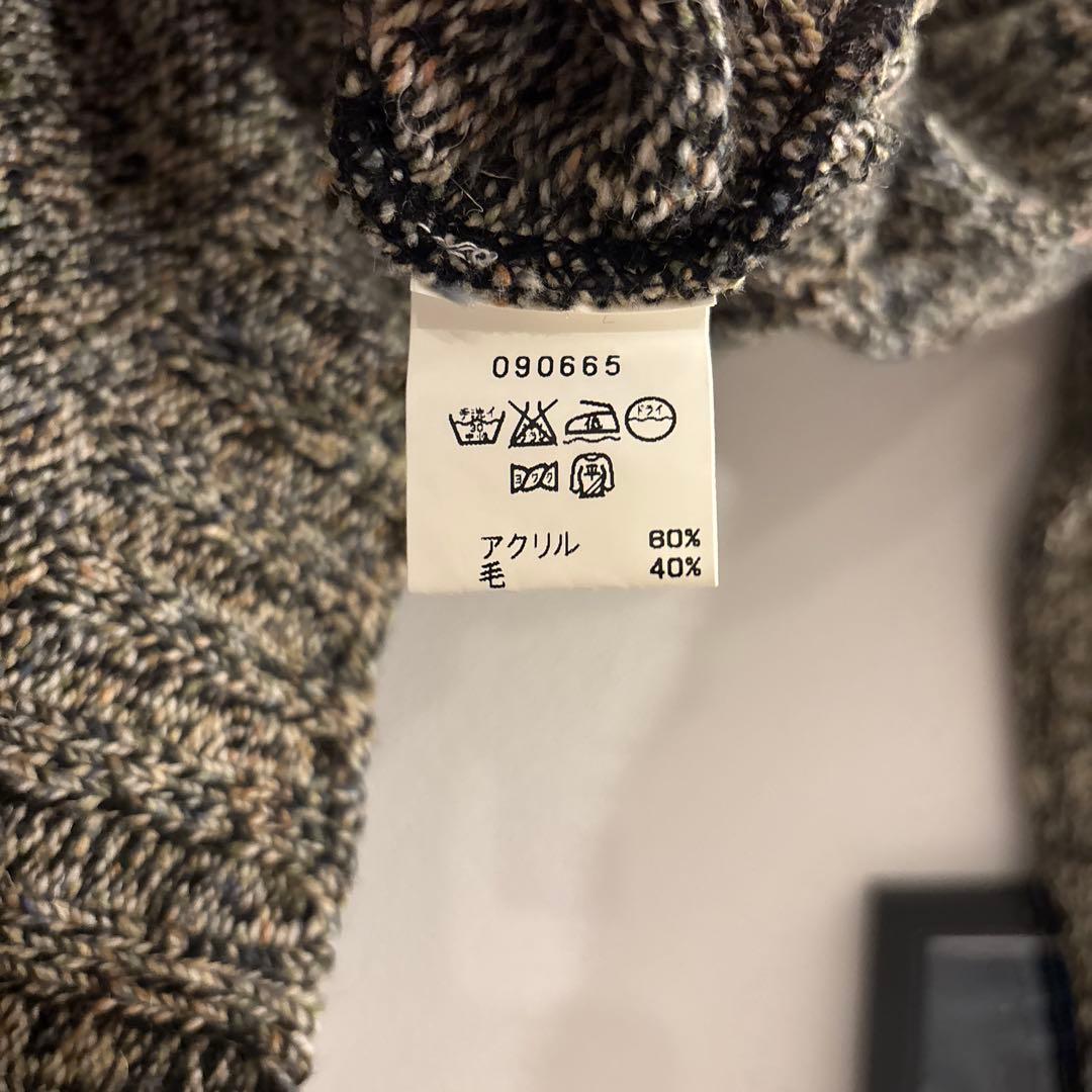 agnesb homme フランス製 混合色ニット 超美品 90s セーター