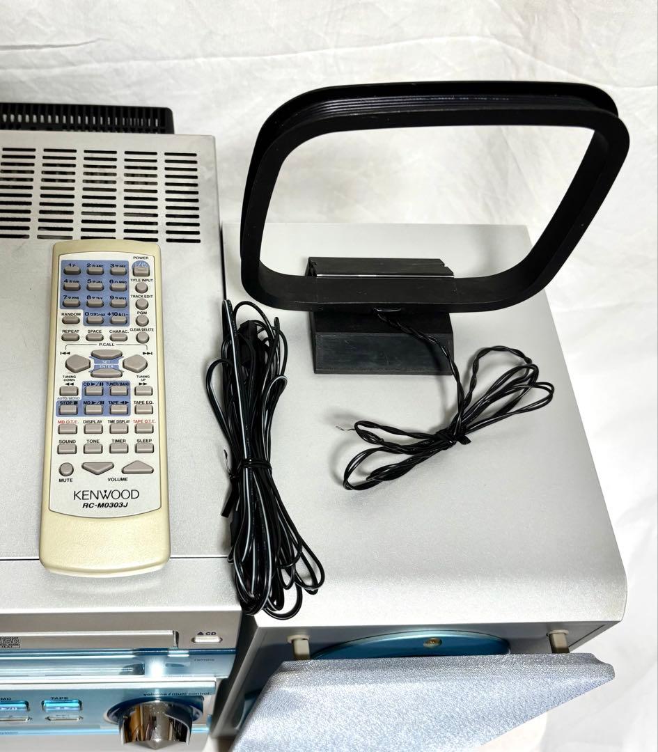 KENWOOD ミニコンポ RXD-SJ3MD CD/MD/TAPE/RADIO