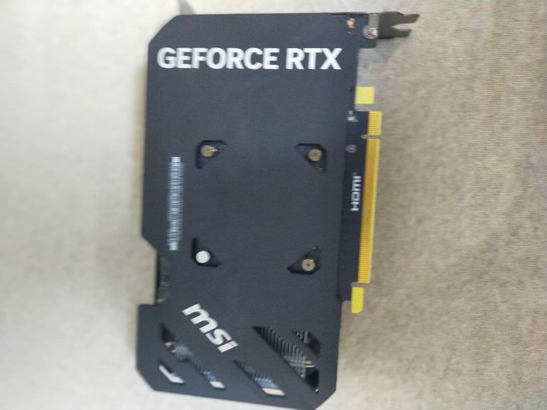 グラフィックボード・グラボ・ビデオカード MSI GeForce RTX 4060ti 8GB
