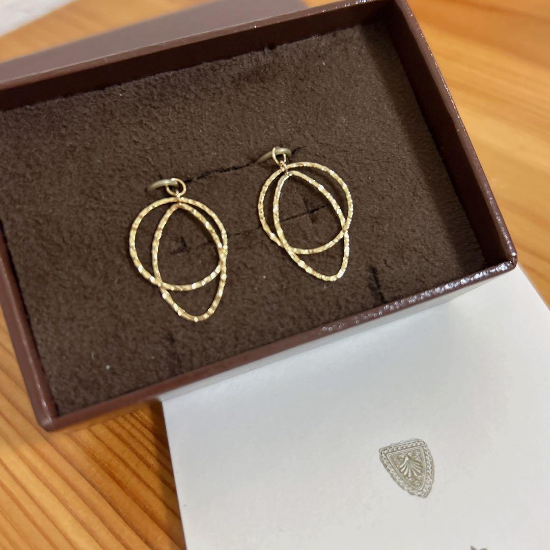 専用　agete アガット ピアス チャーム 10k