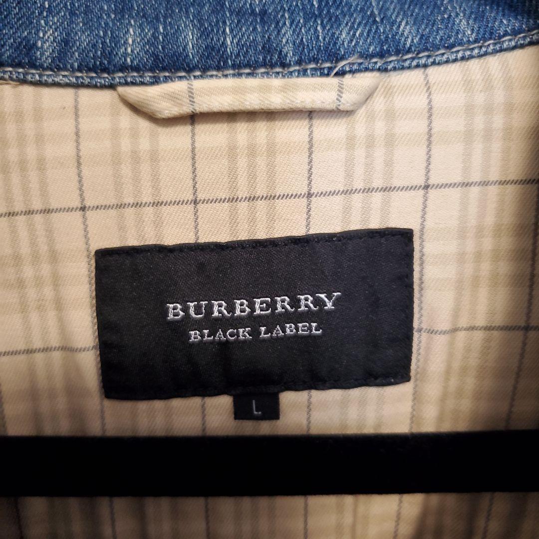 BURBERRY BLACK LABEL デニムジャケットライトブルー