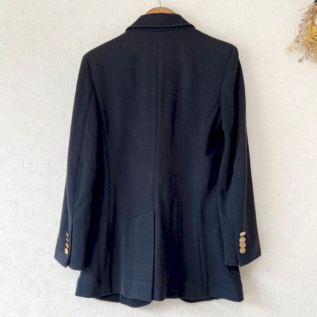 POLO RALPH LAUREN ニット エンブレム刺繍ブレザー ワンブレスト