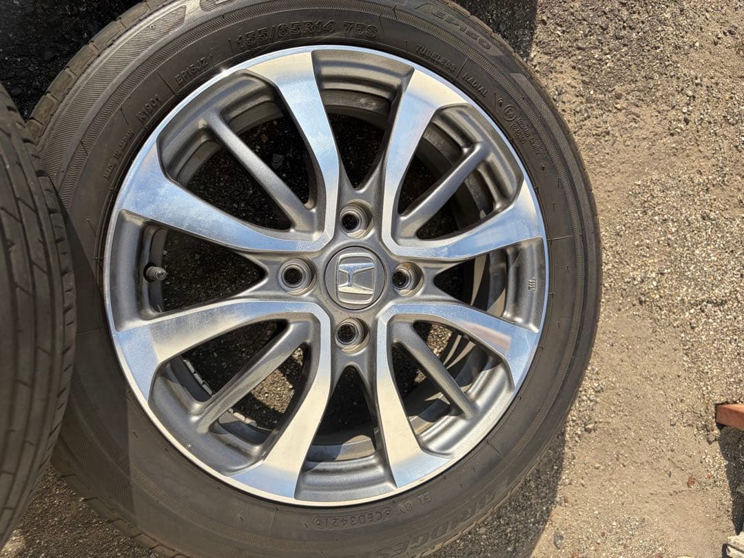 NBOX 純正アルミホイール　JF3 14インチ　タイヤアルミセット