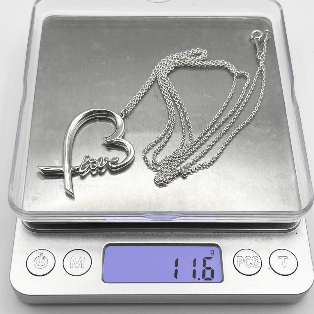 セール‼️美品　ティファニー パロマピカソ ラージラビングハート ラブ ネックレス