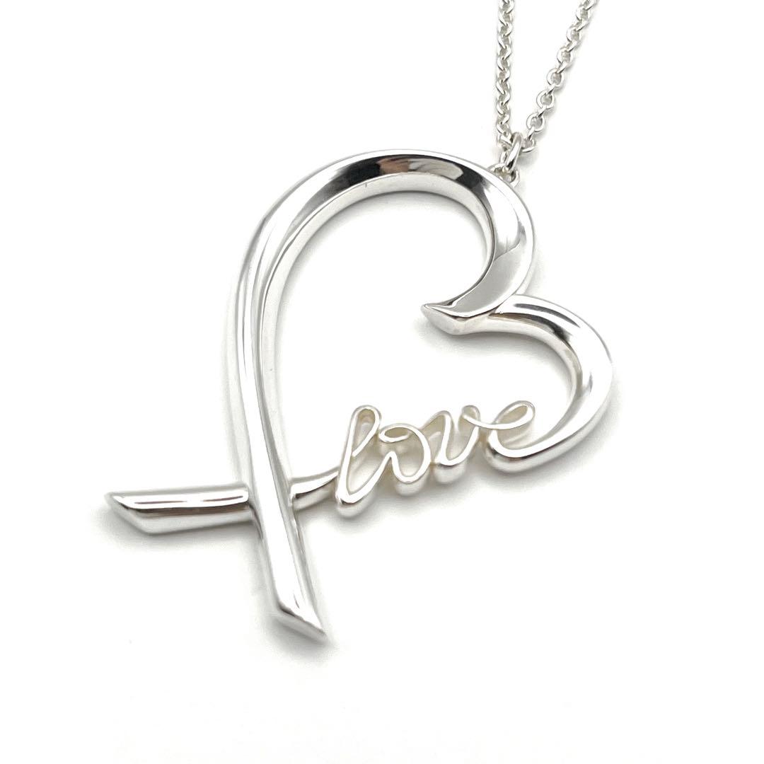 セール‼️美品　ティファニー パロマピカソ ラージラビングハート ラブ ネックレス