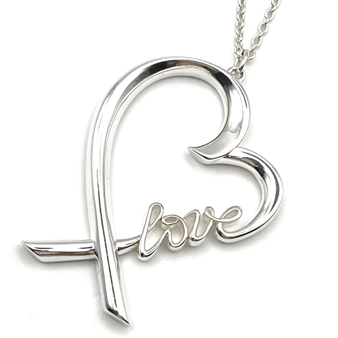 セール‼️美品　ティファニー パロマピカソ ラージラビングハート ラブ ネックレス