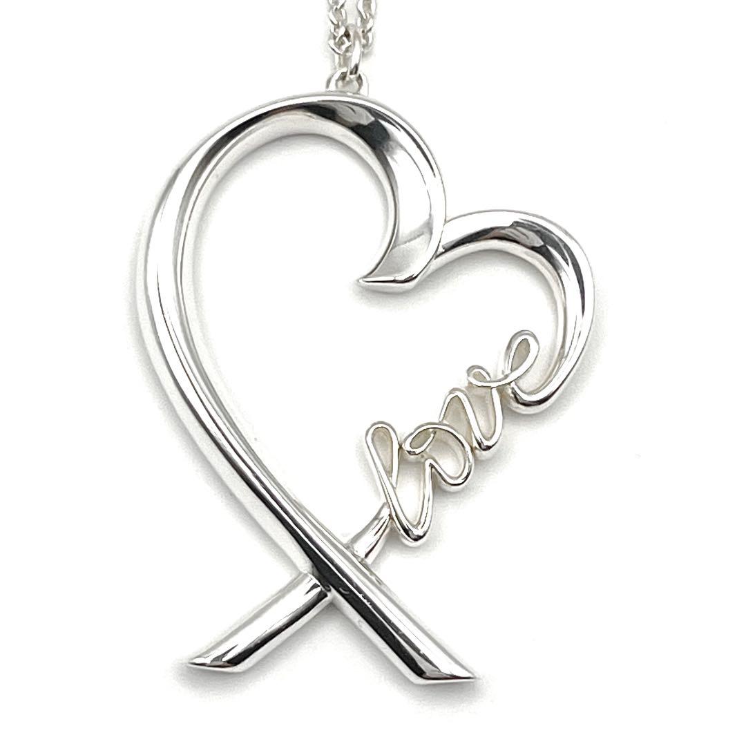 セール‼️美品　ティファニー パロマピカソ ラージラビングハート ラブ ネックレス