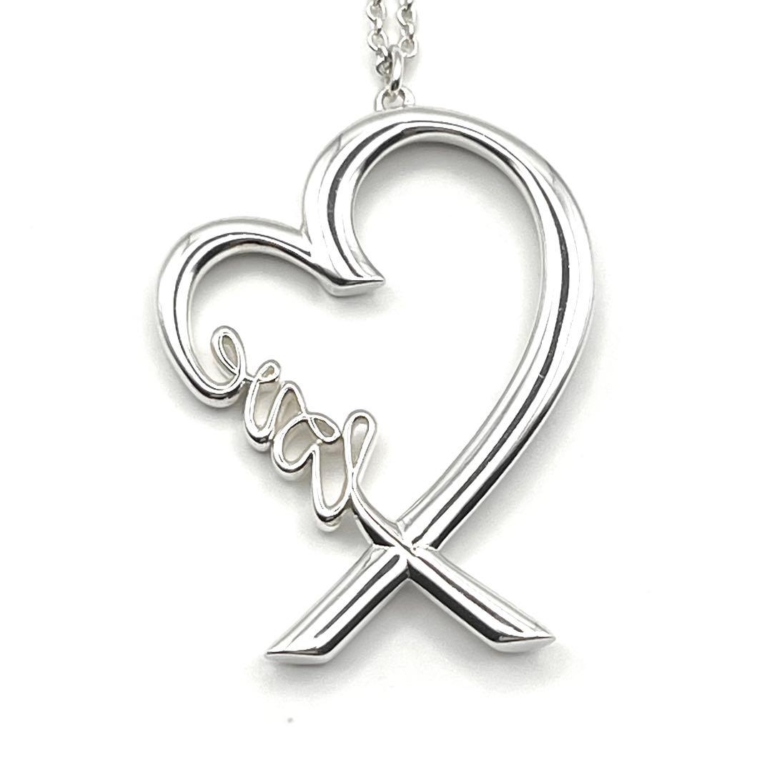 セール‼️美品　ティファニー パロマピカソ ラージラビングハート ラブ ネックレス