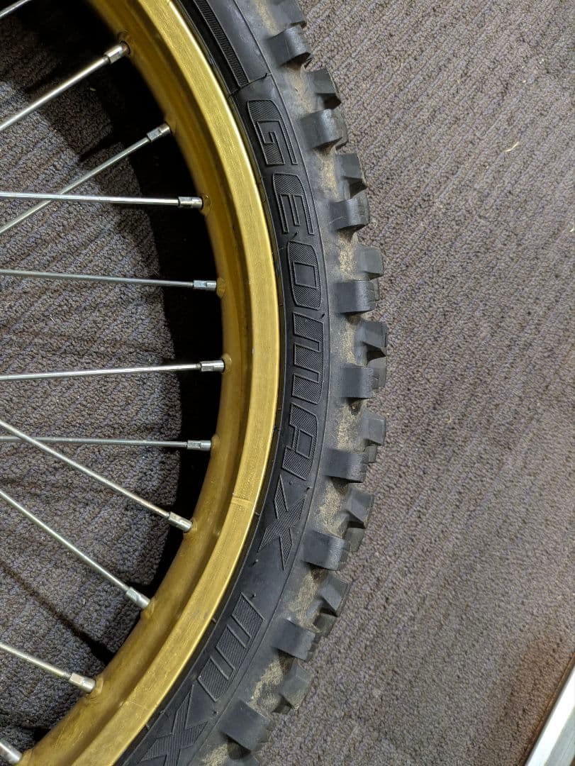 セロー250 　前後ホイール・タイヤセット