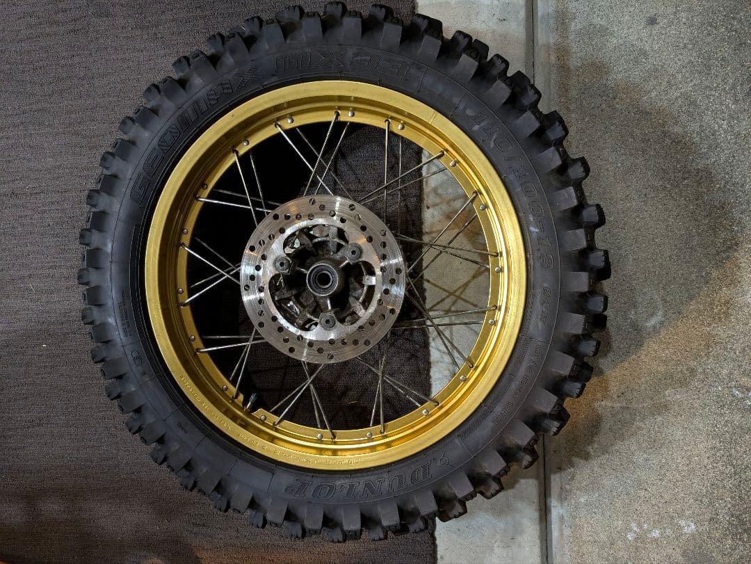 セロー250 　前後ホイール・タイヤセット