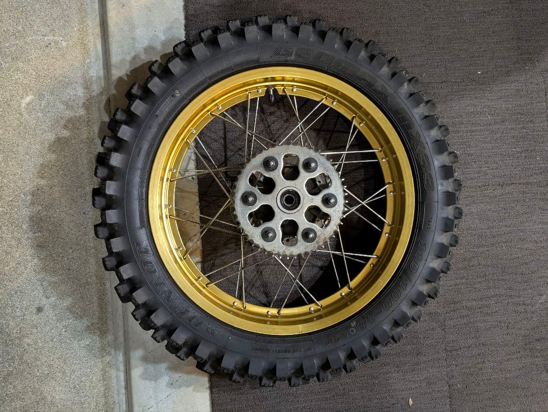 セロー250 　前後ホイール・タイヤセット