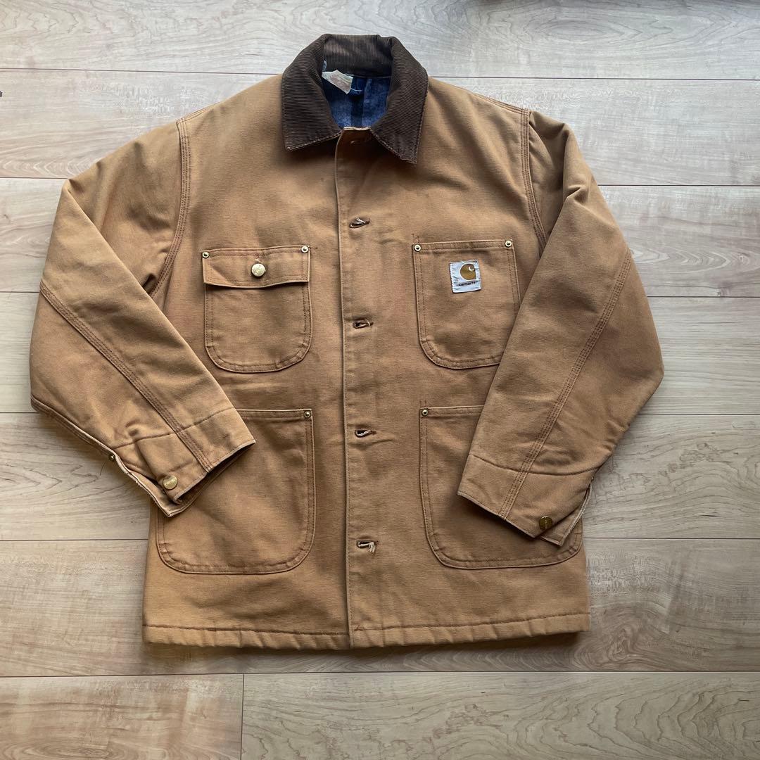 9*e様 【USA製】80s Carhartt ミシガンチョアジャケット