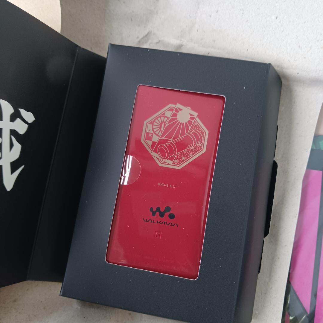 完全新品未開封 鬼滅の刃 炭治郎＆禰豆子 ウォークマンNW-A105 レッド