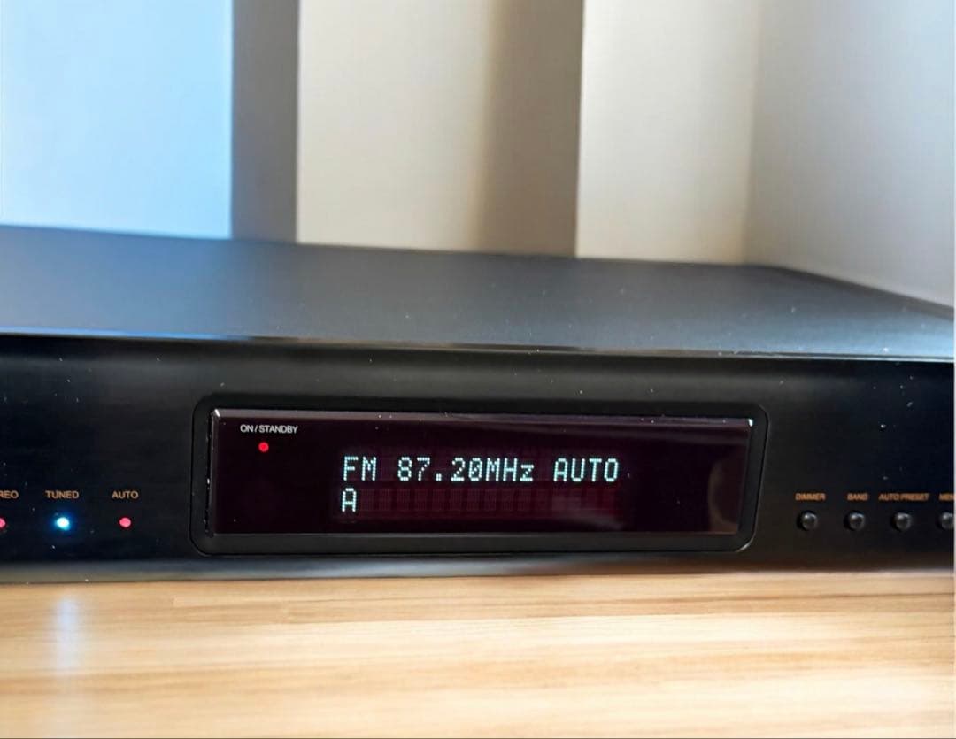 DENON チューナー TU-1500AE ブラック美品 リモコン 取説付き