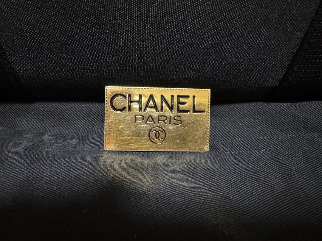 シャネル プレート ブローチ ココマーク ロゴ ゴールド GP