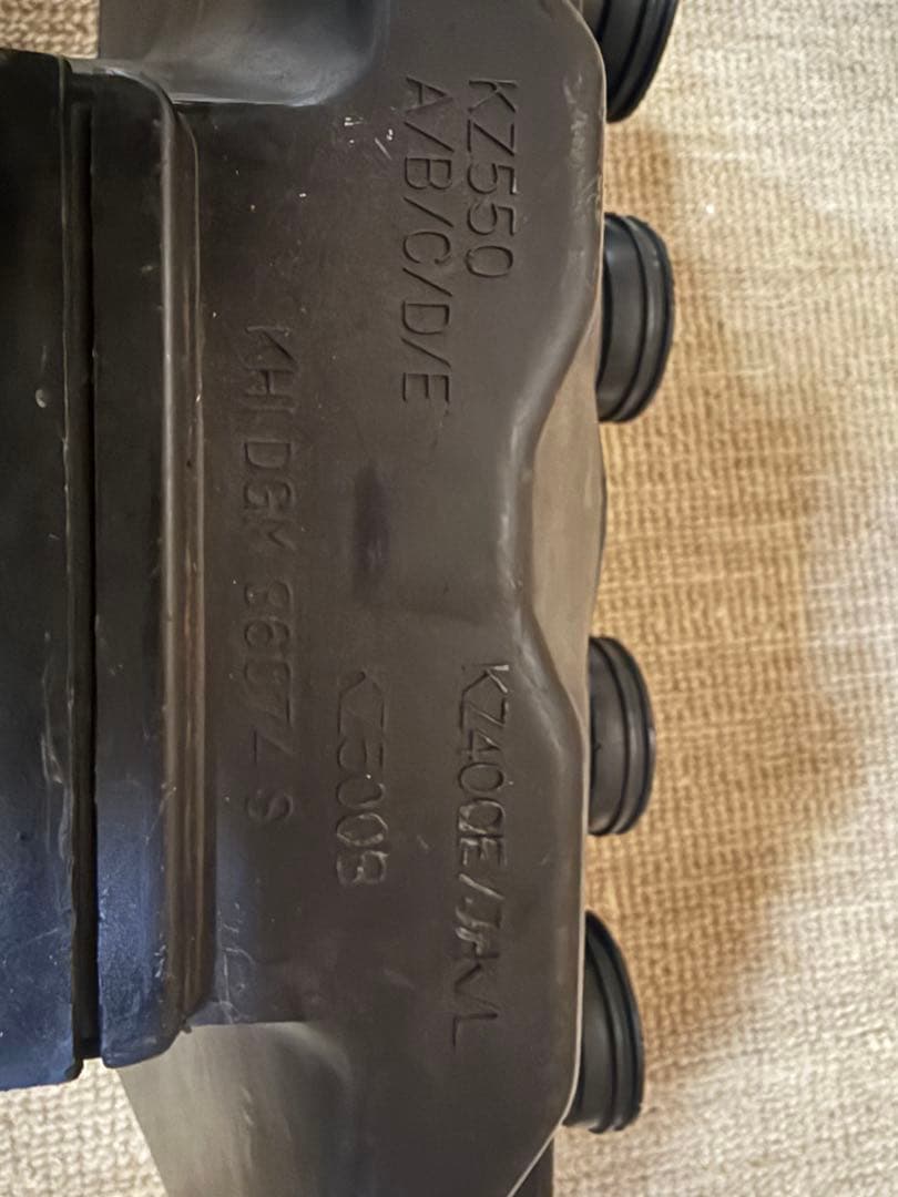 Z550FXエアクリーナボックス、エアフィルターセット