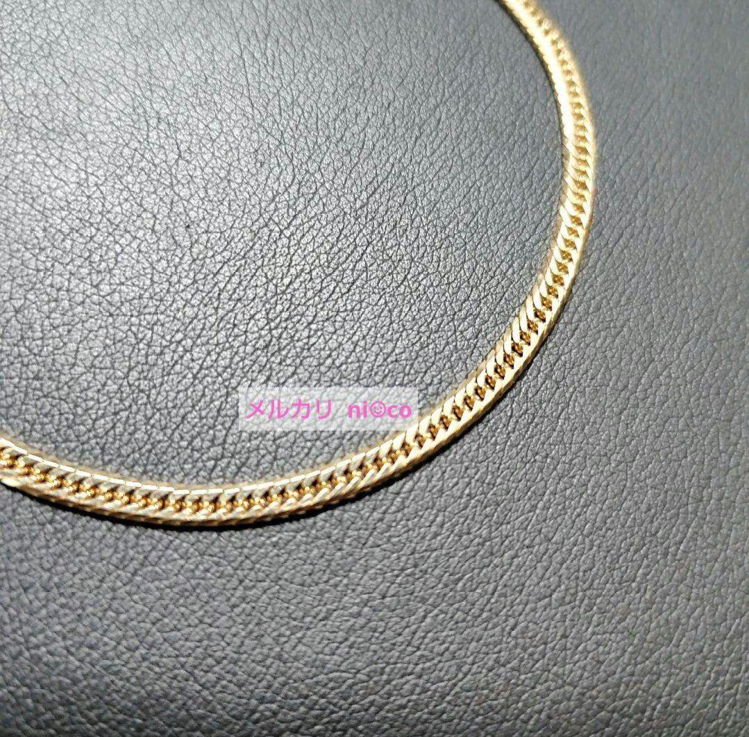 限定セール⭐️k18喜平8面トリプルアンクレット 極美品 即購入可