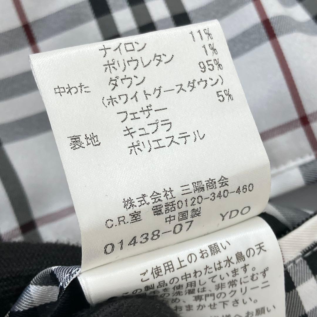 BURBERRY BLACK LABEL✨ダウンベスト　グレー　M