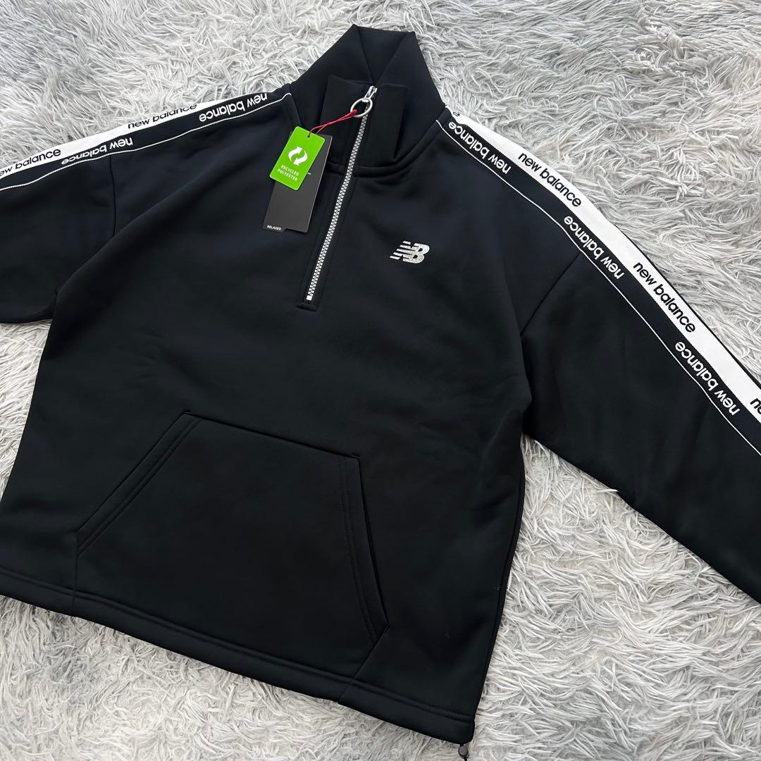 新品　ニューバランスゴルフ　スウェット　ハーフジップ　プルオーバー　裏起毛　1