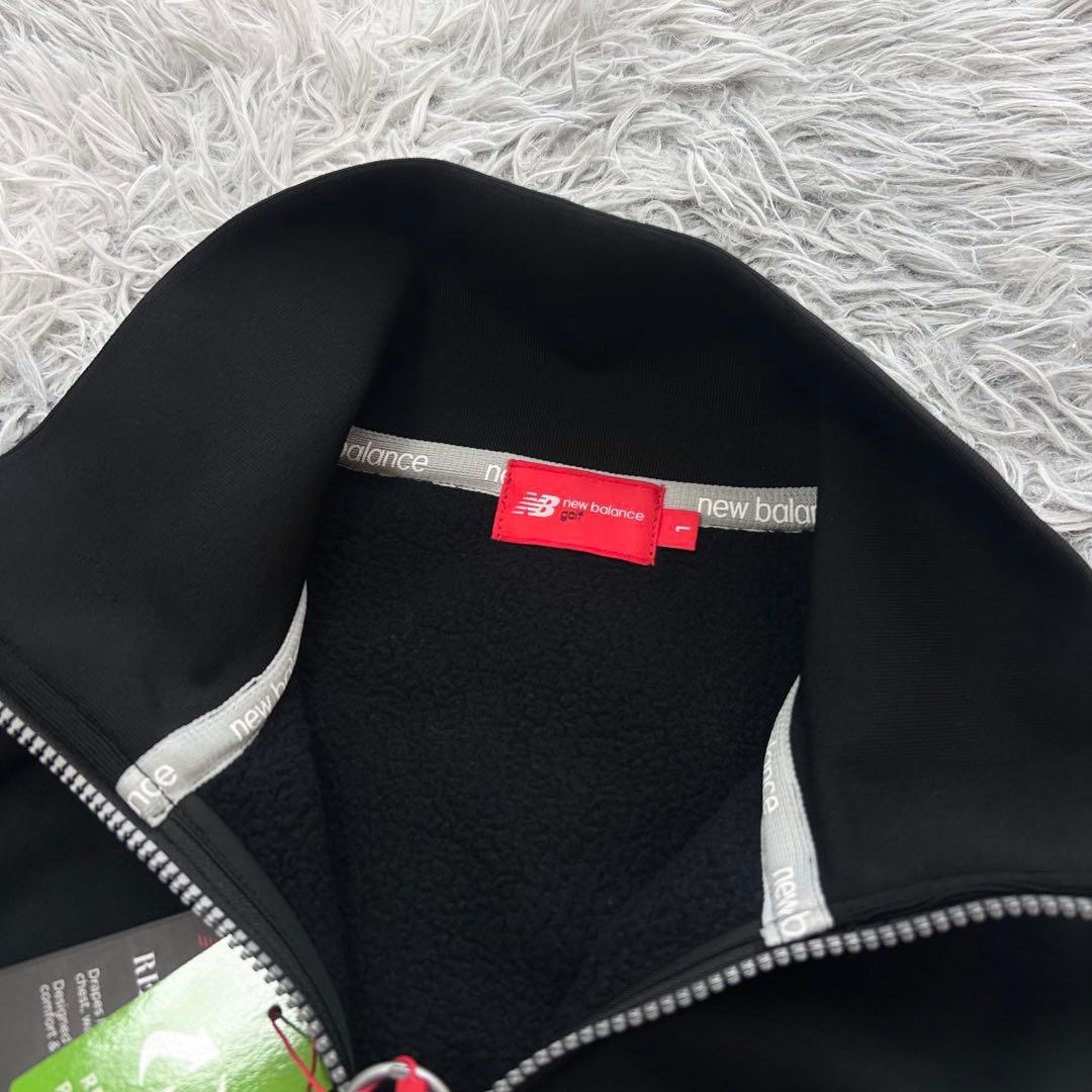 新品　ニューバランスゴルフ　スウェット　ハーフジップ　プルオーバー　裏起毛　1