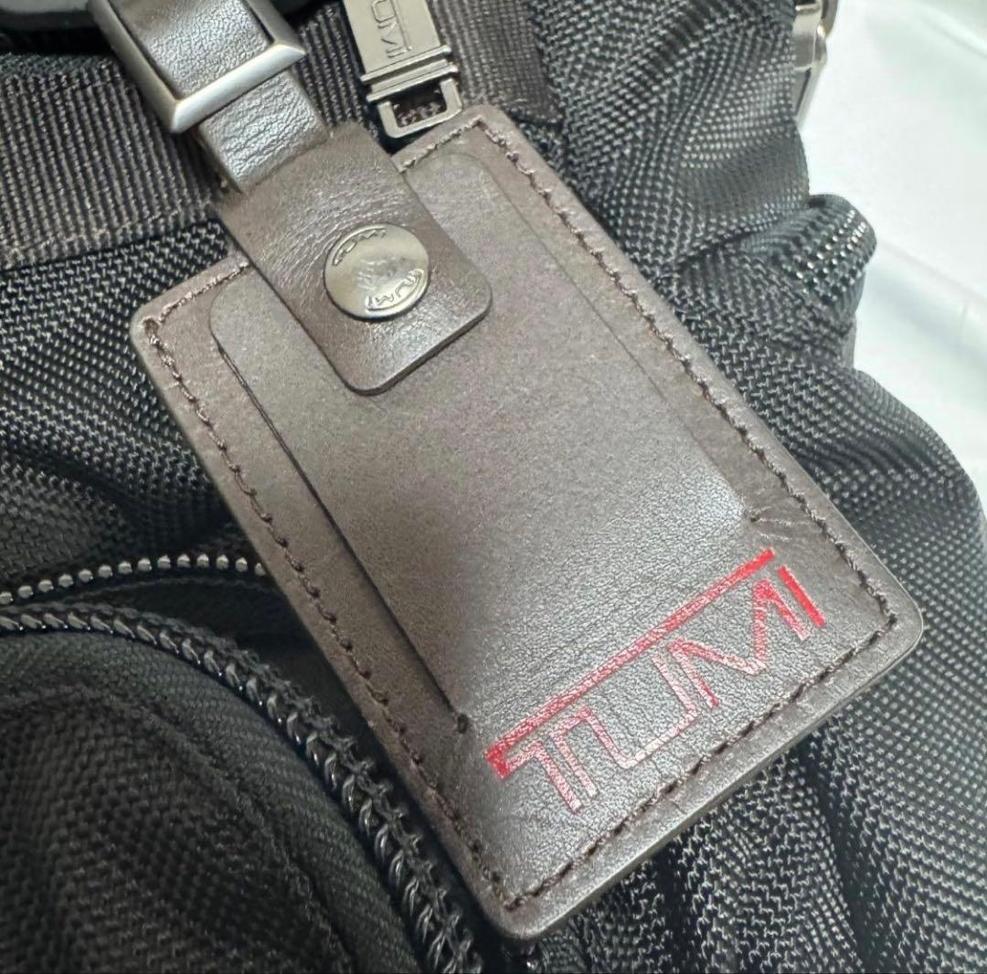【極美品】TUMI Alpha Bravo ビジネスリュック　ブラック