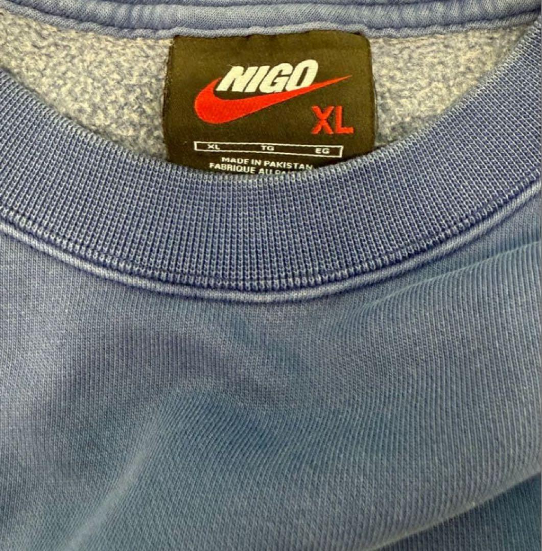 NIKE NIGO コラボ トレーナー スウェット NRGCREW FLEECE