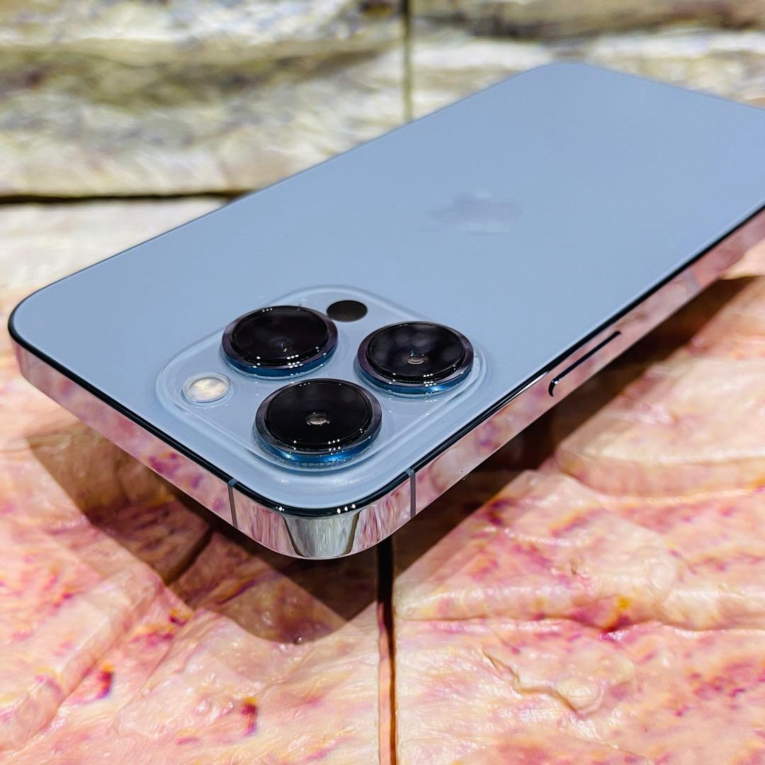 SIMフリー iPhone13Pro 256GB シエラブルー 新品電池