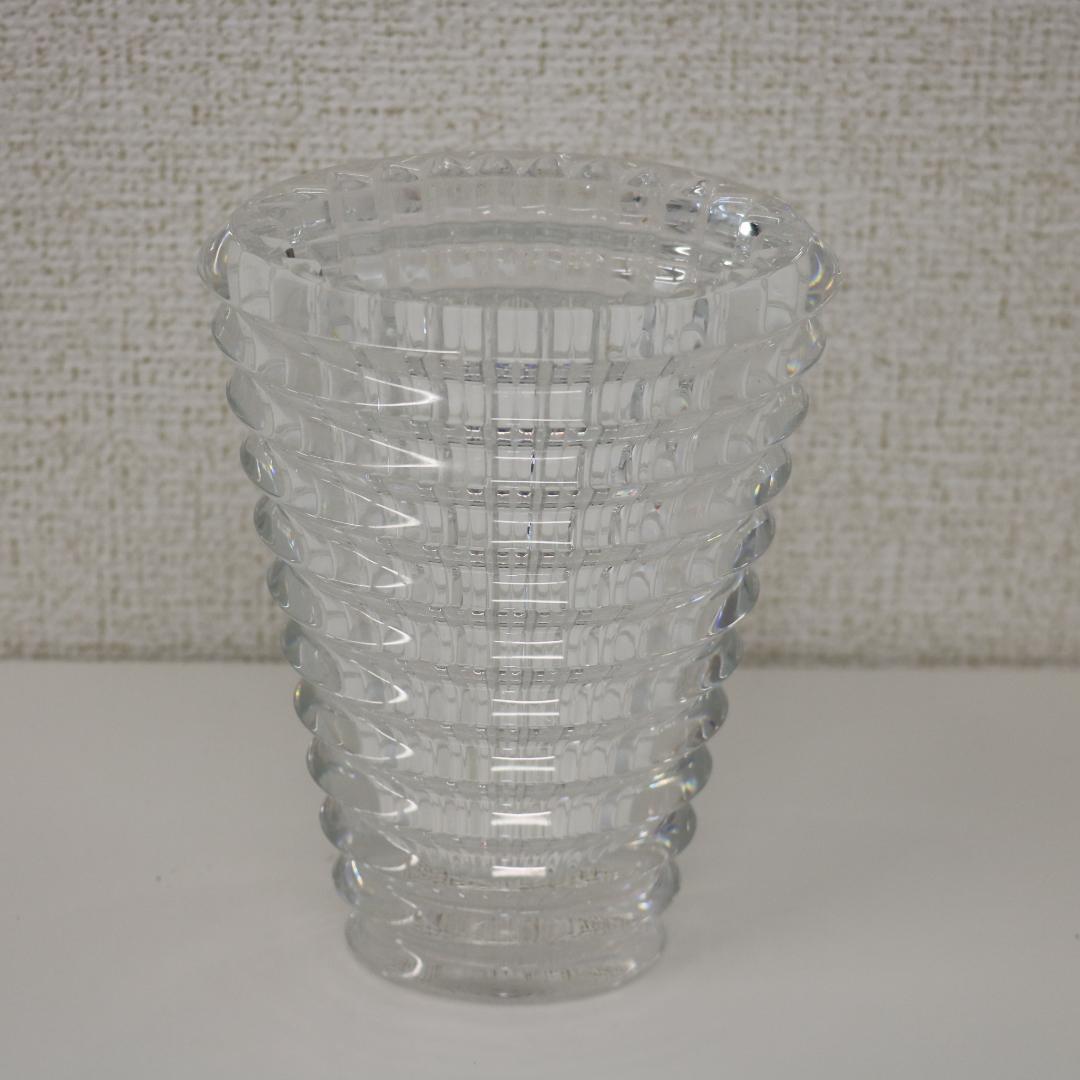 Baccarat/バカラ アイベース S 花瓶 フラワーベース クリスタルガラス