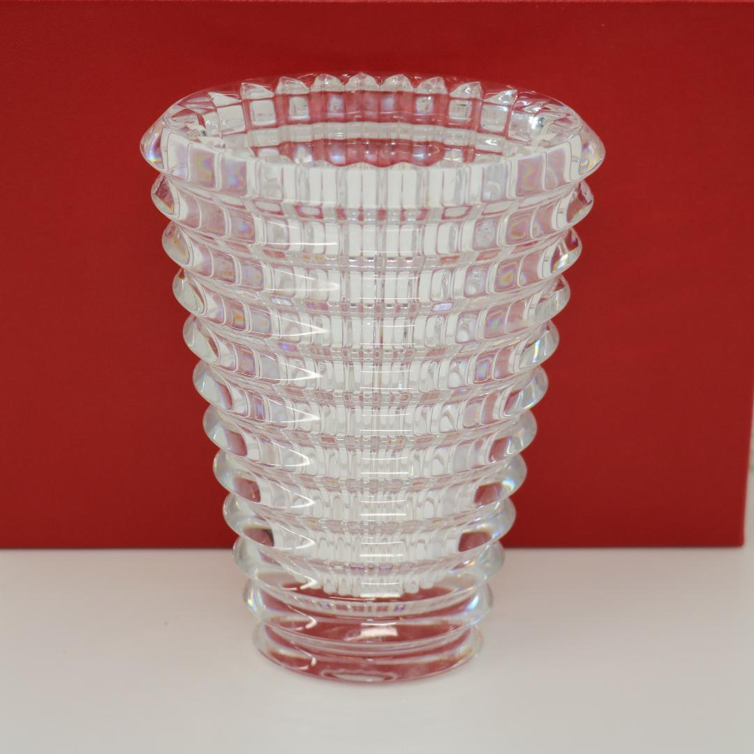 Baccarat/バカラ アイベース S 花瓶 フラワーベース クリスタルガラス